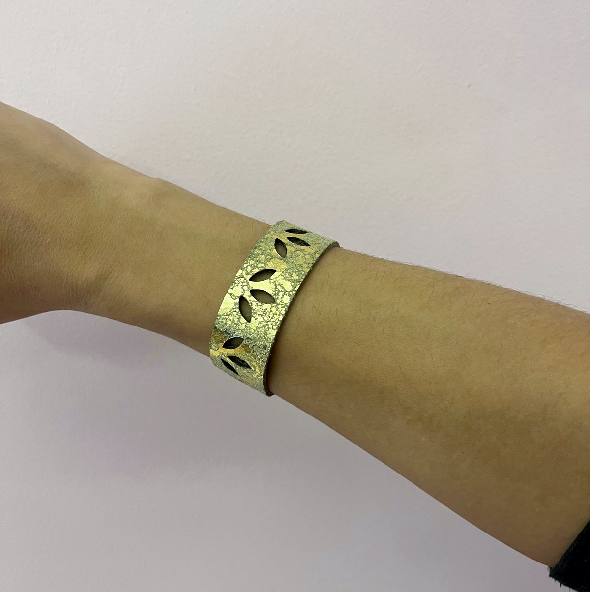 Omega Narrow Leather Cuffs