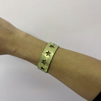 Omega Narrow Leather Cuffs