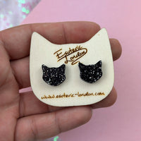 Cat Stud Earrings