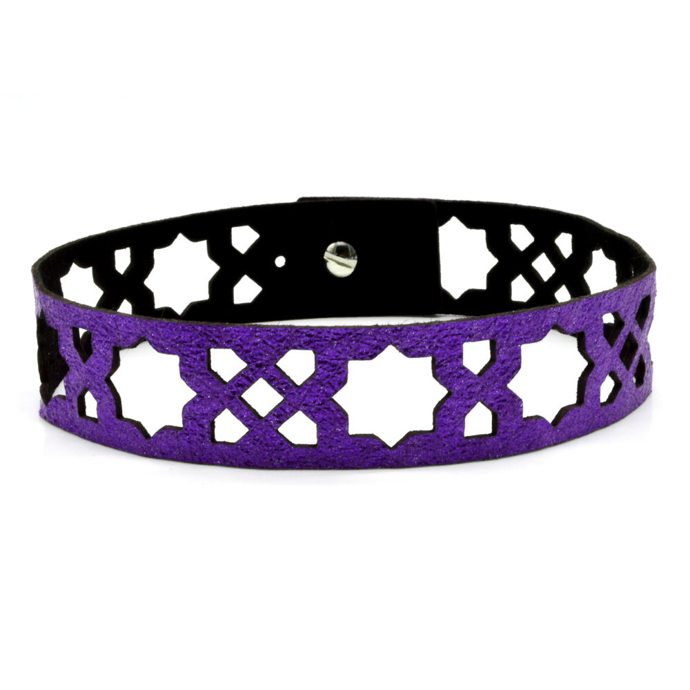 Azulejo Leather Chokers