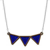 Sunburst Triangle Bib Necklace *REDUCED/ SLIGHT SECONDS*