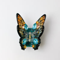 Butterfly Claw Clip - Peacock
