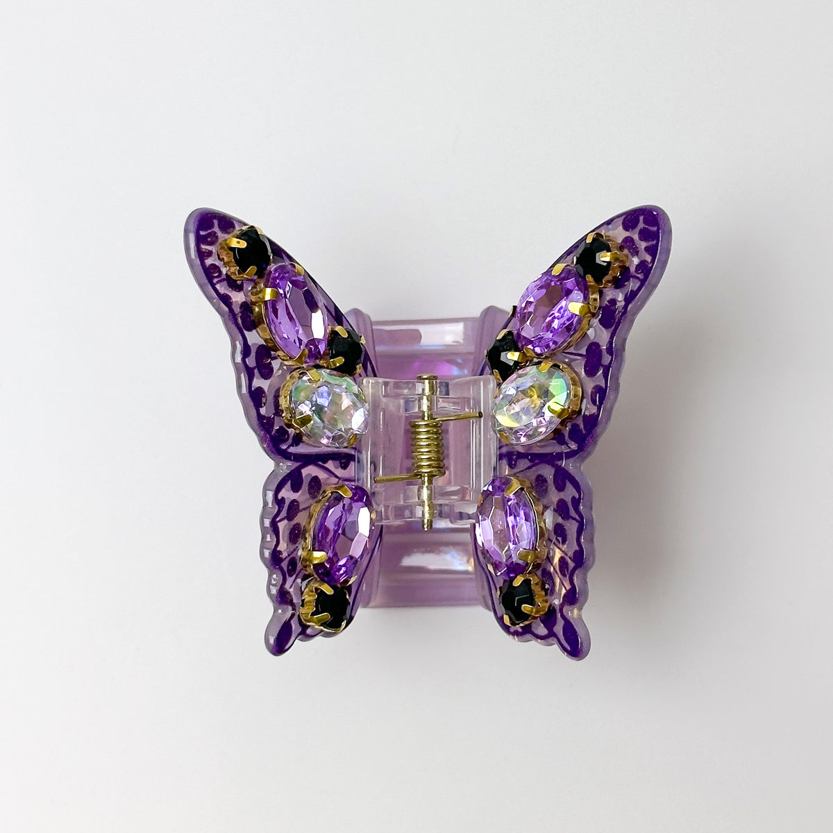 Butterfly Claw Clip - Purple
