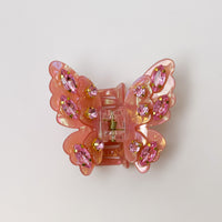 Butterfly Claw Clip - Rose Pink
