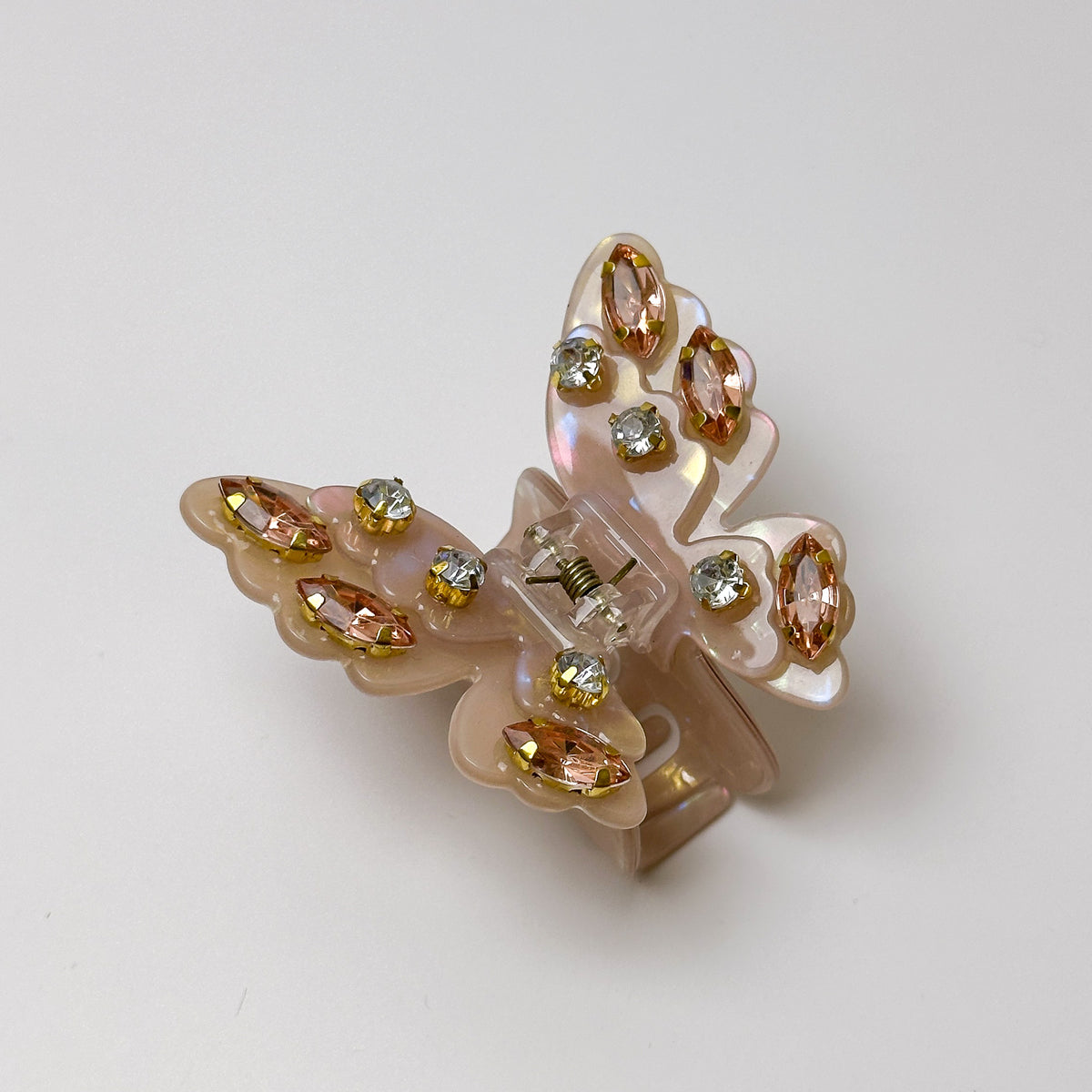 Butterfly Claw Clip - Champagne