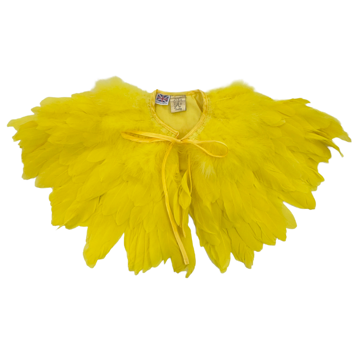 Yellow Feather Cape *SAMPLE*