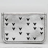 Laser Cut Chevrons Folding Wallets