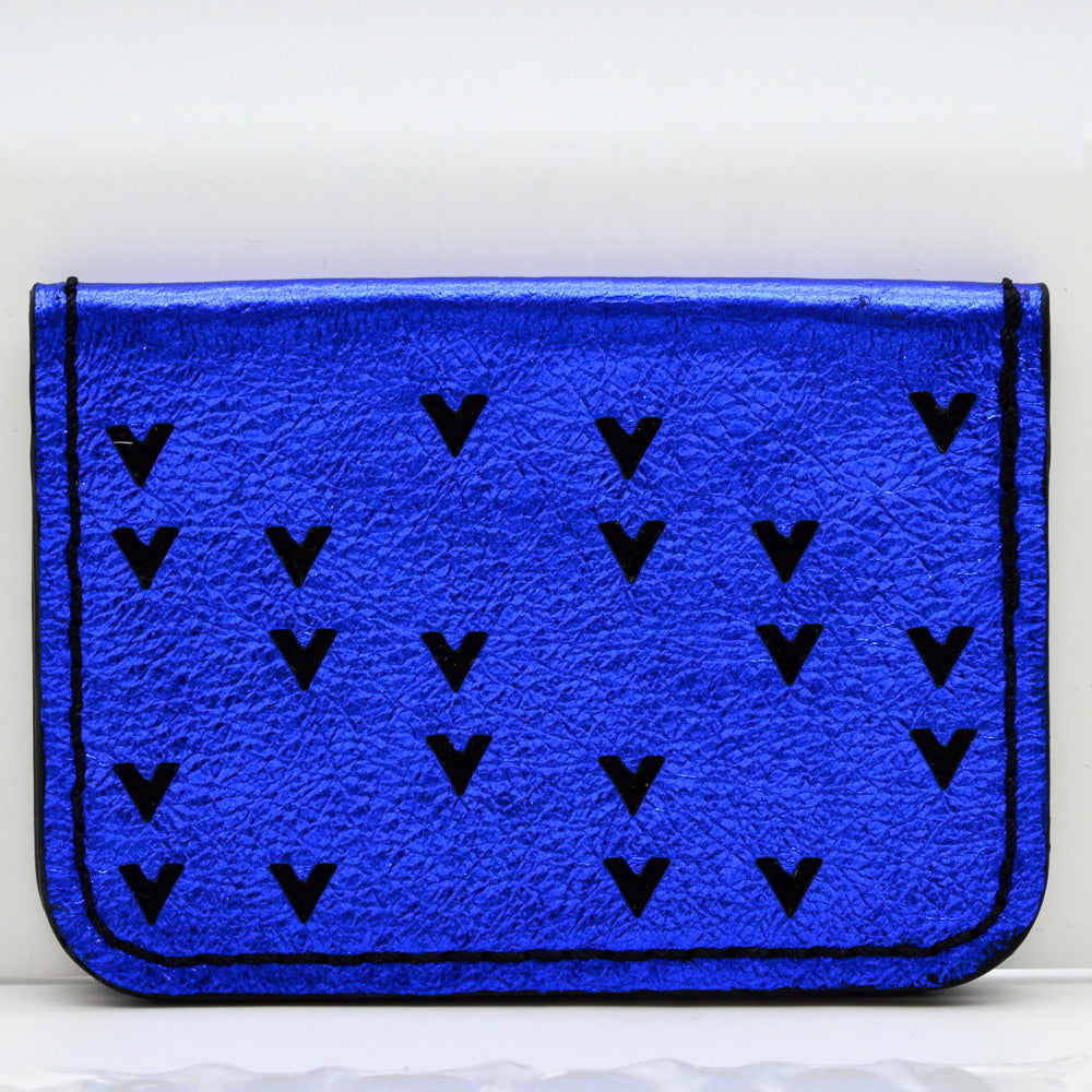 Laser Cut Chevrons Folding Wallets
