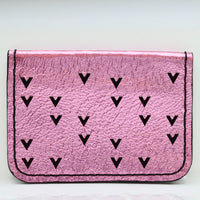 Laser Cut Chevrons Folding Wallets
