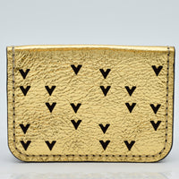 Laser Cut Chevrons Folding Wallets