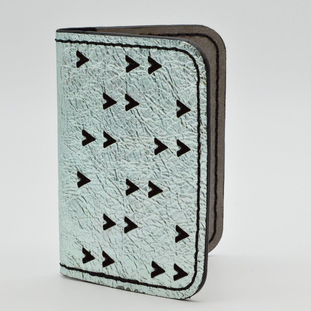 Laser Cut Chevrons Folding Wallets