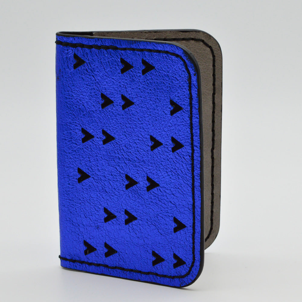 Laser Cut Chevrons Folding Wallets