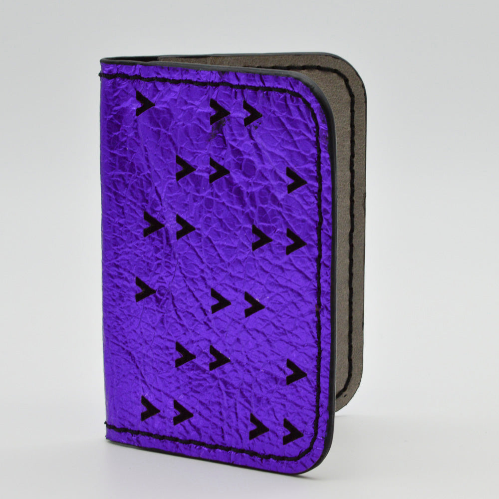 Laser Cut Chevrons Folding Wallets