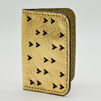 Laser Cut Chevrons Folding Wallets