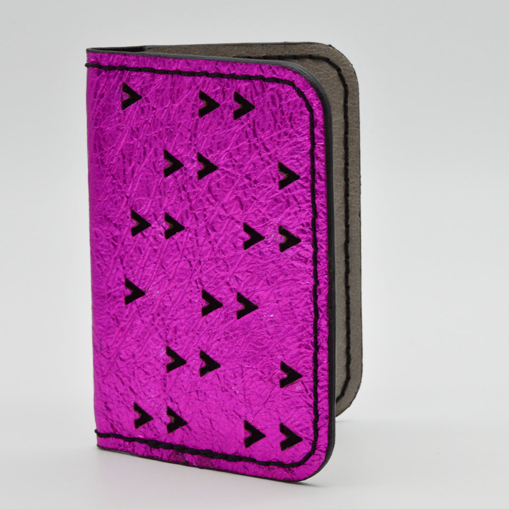 Laser Cut Chevrons Folding Wallets