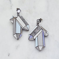 Faceted Crystal Earrings *REDUCED/ SLIGHT SECONDS*