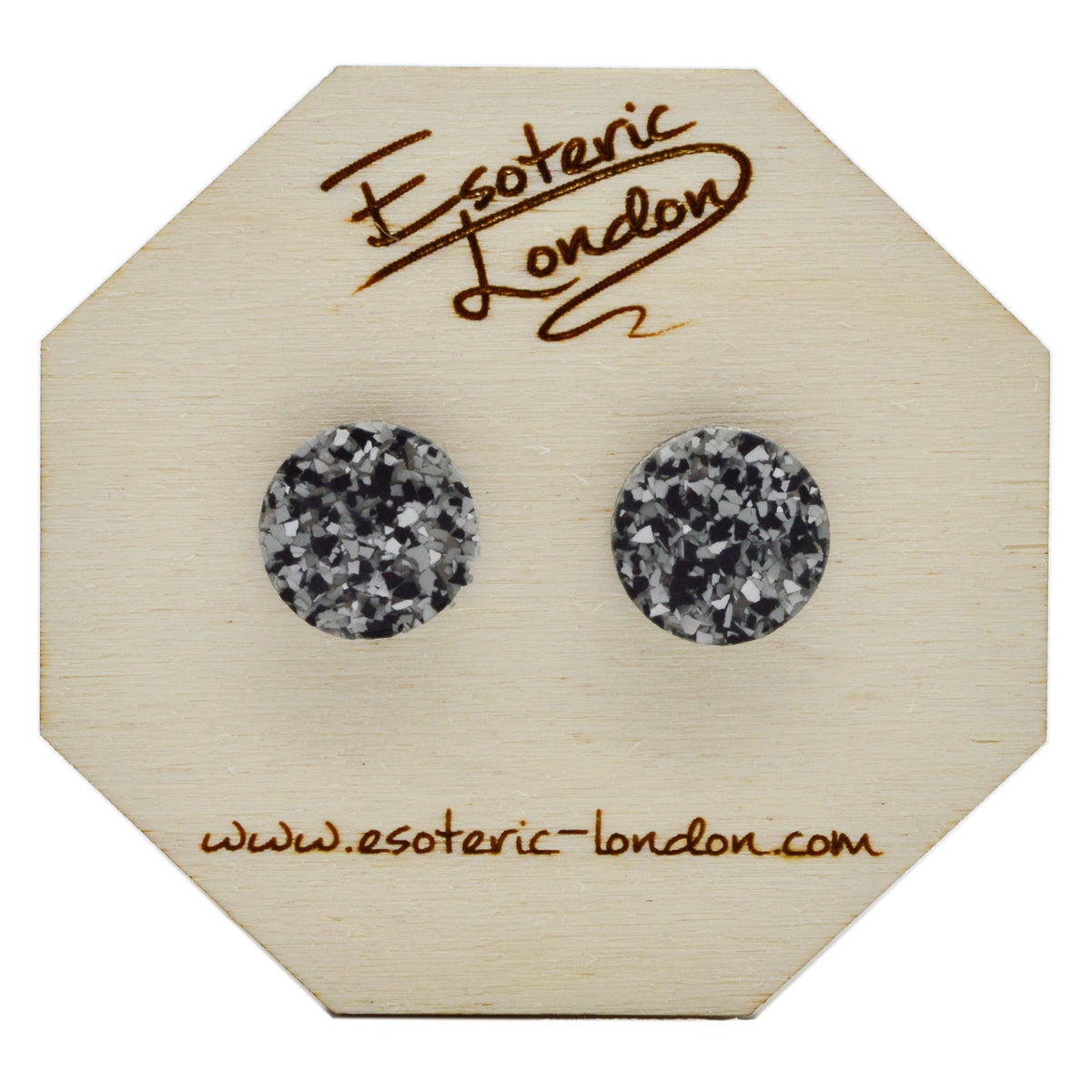 Colour Pop Studs - Granite