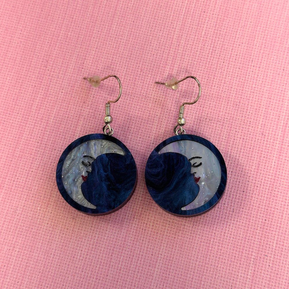 Moon Earrings *SAMPLE*