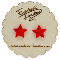 Little Mirror Stars Stud Earrings