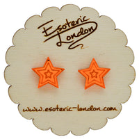 Little Mirror Stars Stud Earrings