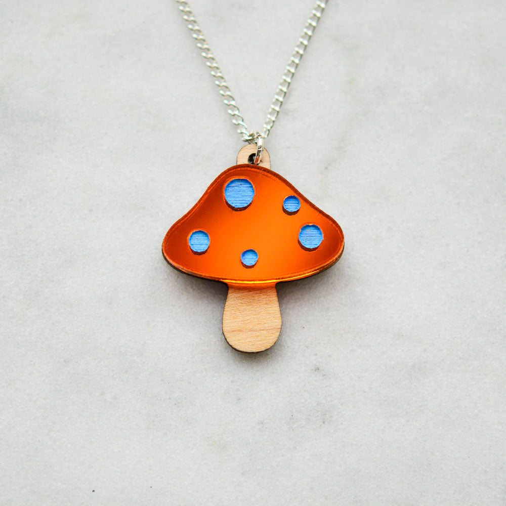 Toadstool Necklaces