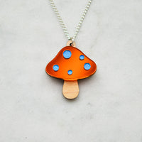 Toadstool Necklaces