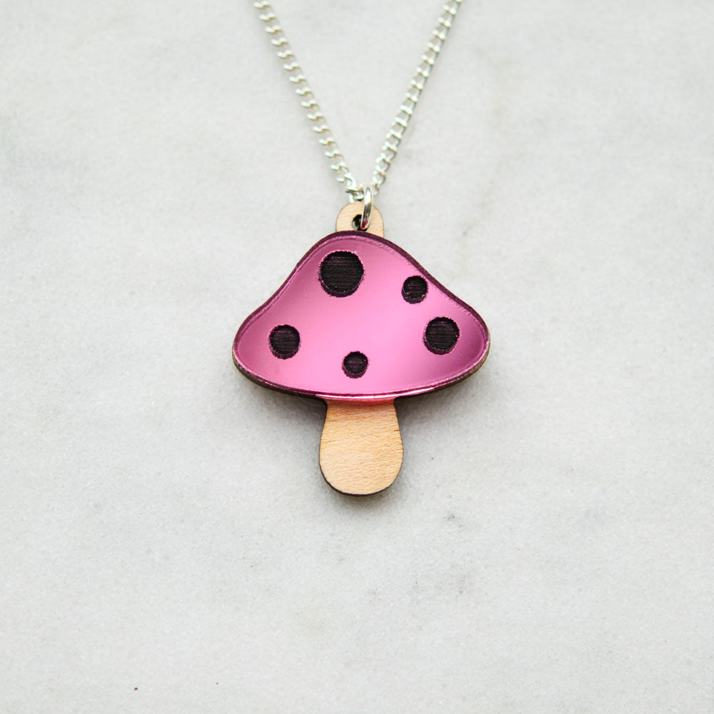Toadstool Necklaces