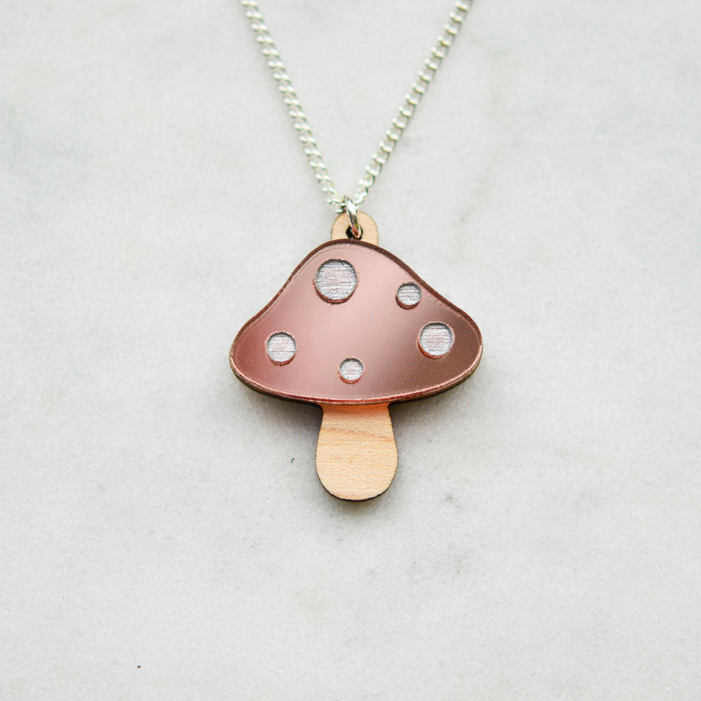 Toadstool Necklaces