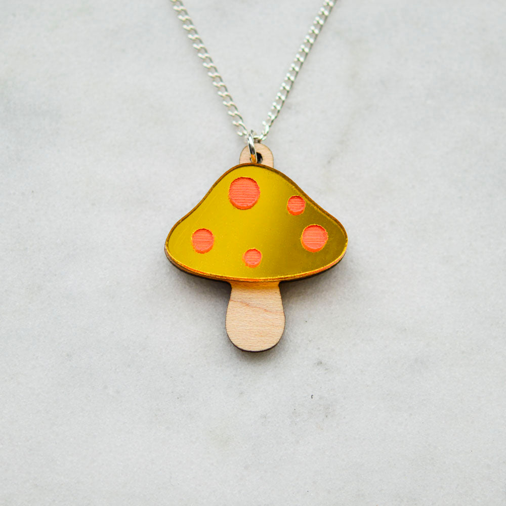 Toadstool Necklaces