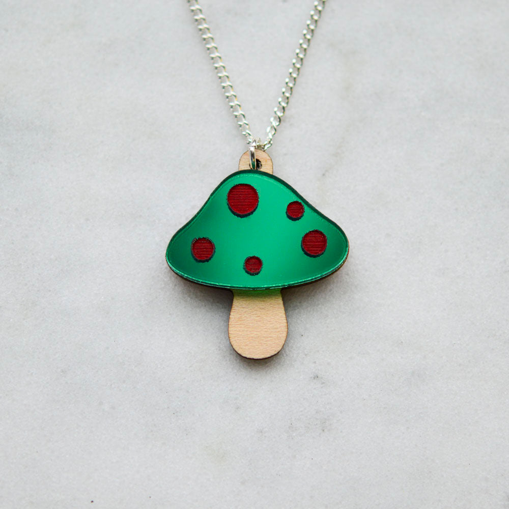 Toadstool Necklaces