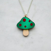 Toadstool Necklaces