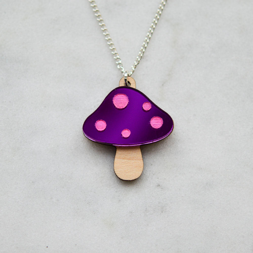 Toadstool Necklaces