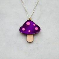 Toadstool Necklaces