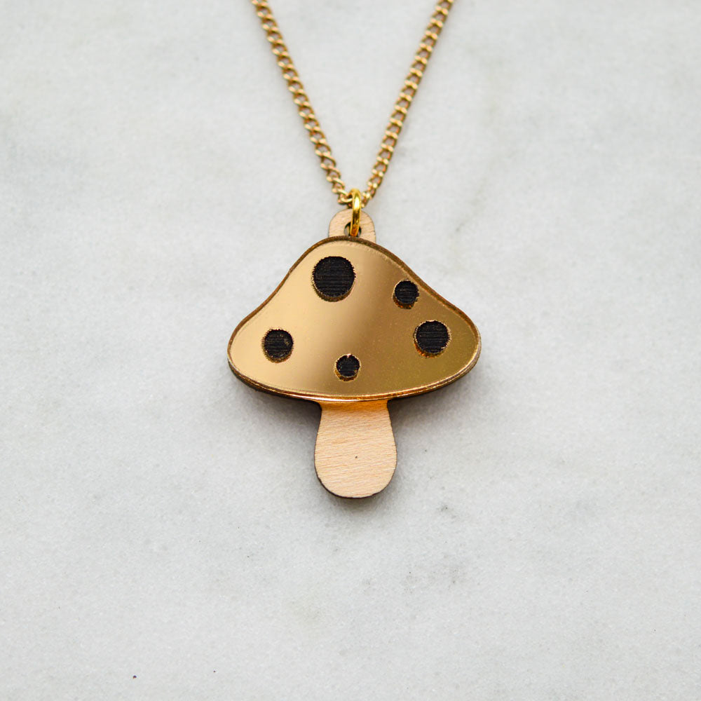 Toadstool Necklaces