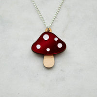 Toadstool Necklaces