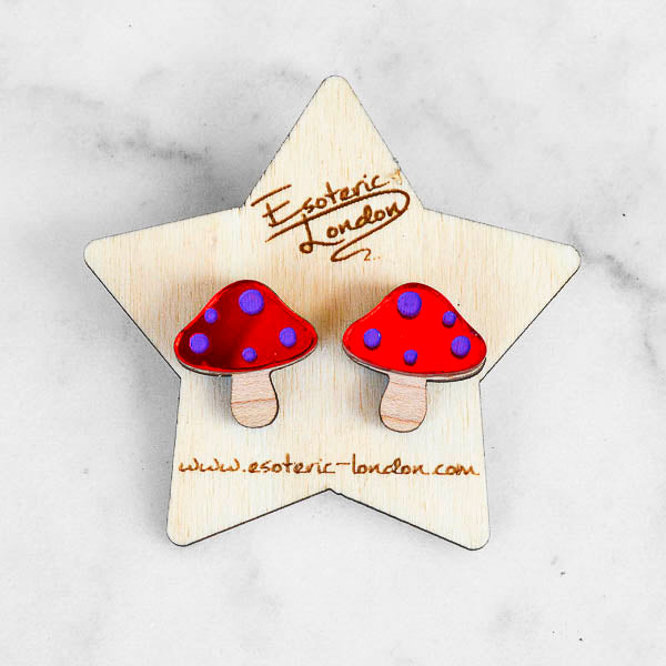 Toadstool Stud Earrings