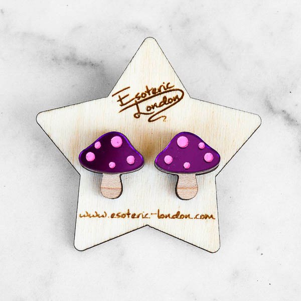 Toadstool Stud Earrings