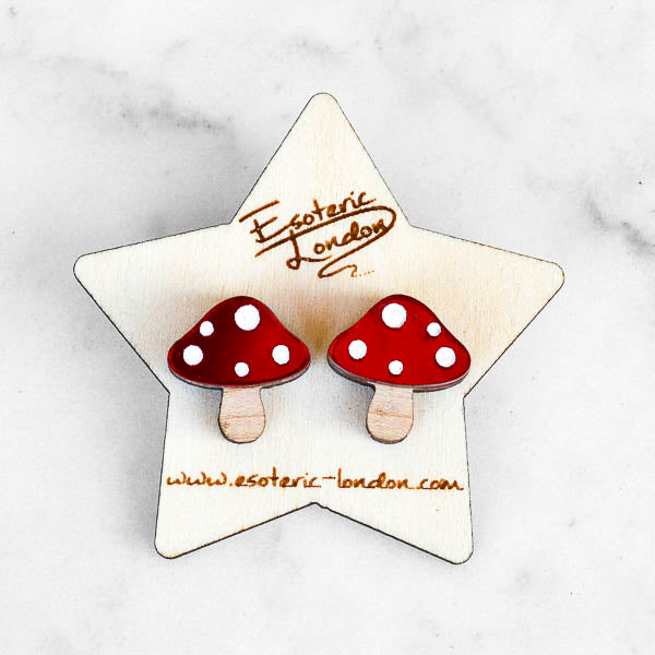 Toadstool Stud Earrings