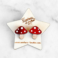 Toadstool Stud Earrings