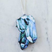 Watercolour Crystal Necklace