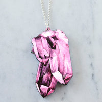 Watercolour Crystal Necklace