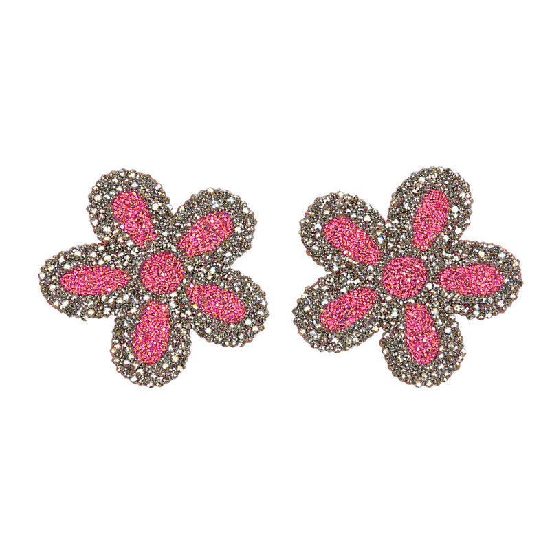 Tit Sticks (Nipple Covers) - Mini Diamanté Flowers by Esoteric Dreamland