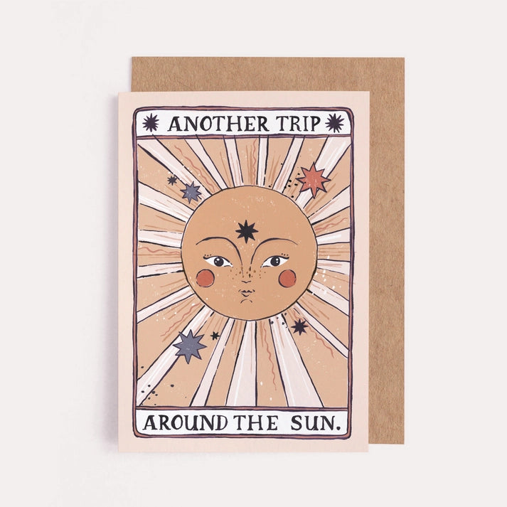 Another Trip Around The Sun Greetings Card