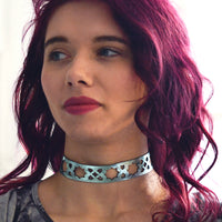 Azulejo Leather Chokers