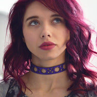 Azulejo Leather Chokers