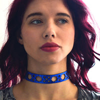 Azulejo Leather Chokers