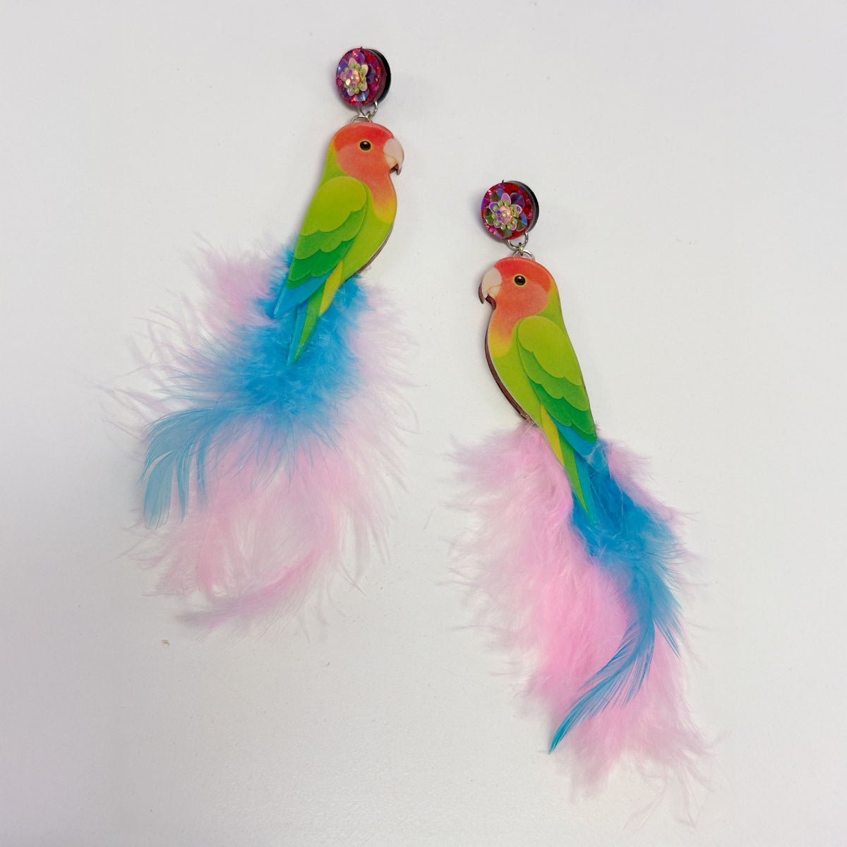 Lovebird Earrings *SLIGHT SECONDS*