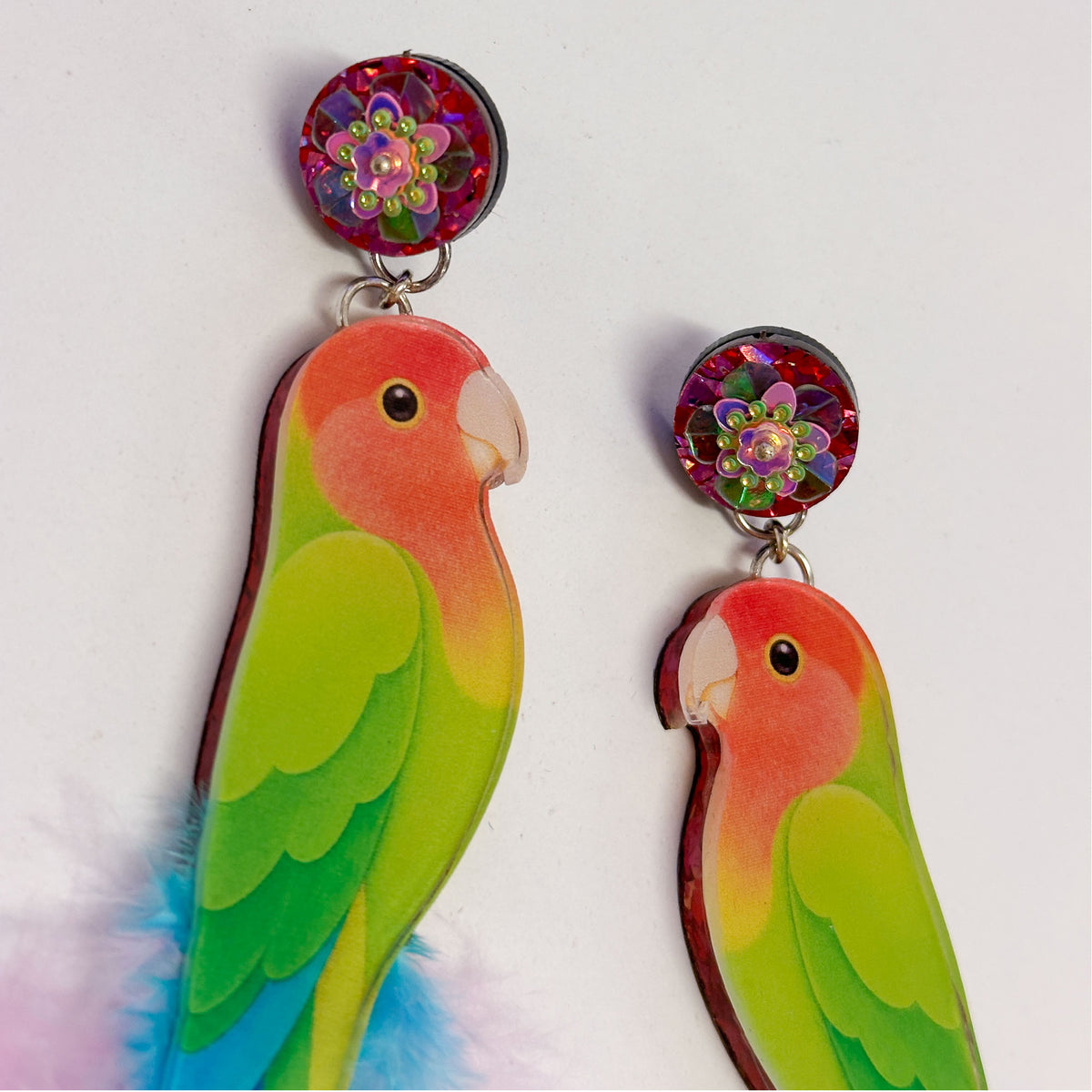Lovebird Earrings *SLIGHT SECONDS*