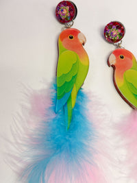 Lovebird Earrings *SLIGHT SECONDS*