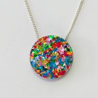 Colour Pop Confetti Dot Necklace